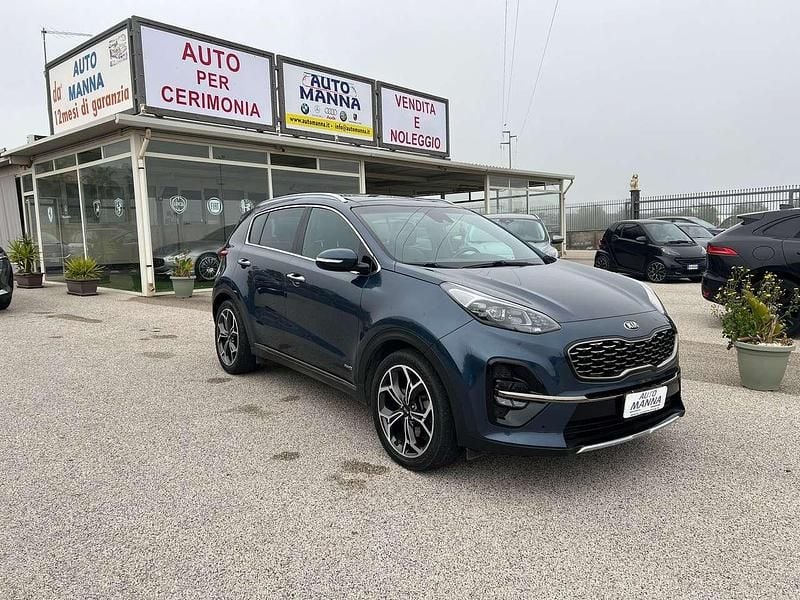 Usata Kia Sportage GT-Line 185 CV (136 kW) 2019 Blu/azzurro SUV