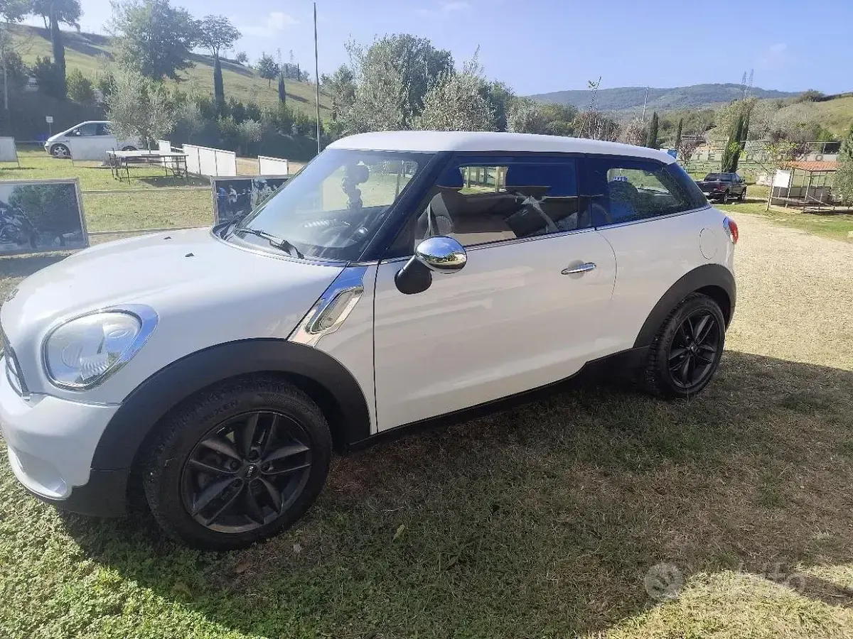 Usata Mini Paceman 111 CV (81 kW) 2015 Bianco Utilitaria