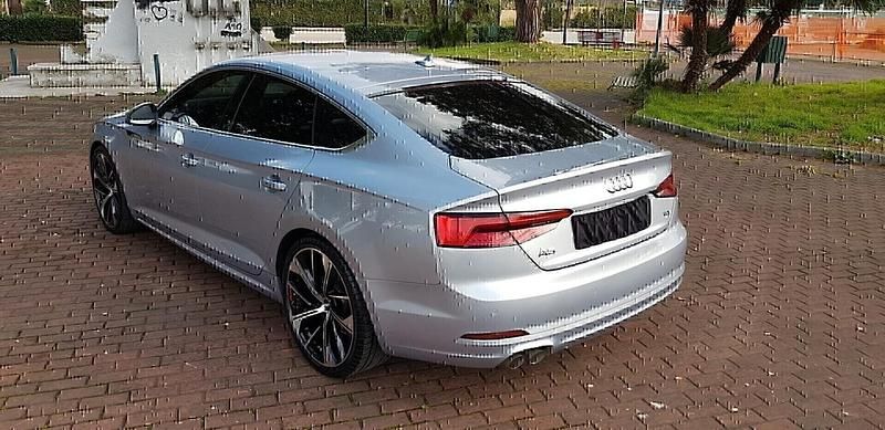 Usata Audi A5 190 CV (139 kW) 2017 Argento Coupé