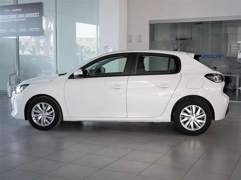Usata Peugeot 208 Active 102 CV (75 kW) 2021 Bianco Utilitaria
