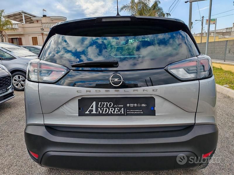 Usata Opel Crossland X 120 CV (88 kW) 2021 Grigio SUV