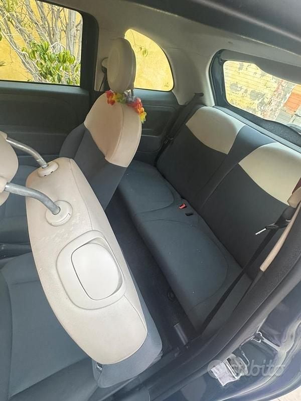 Usata Fiat 500 85 CV (62 kW) 2011 Blu Berlina