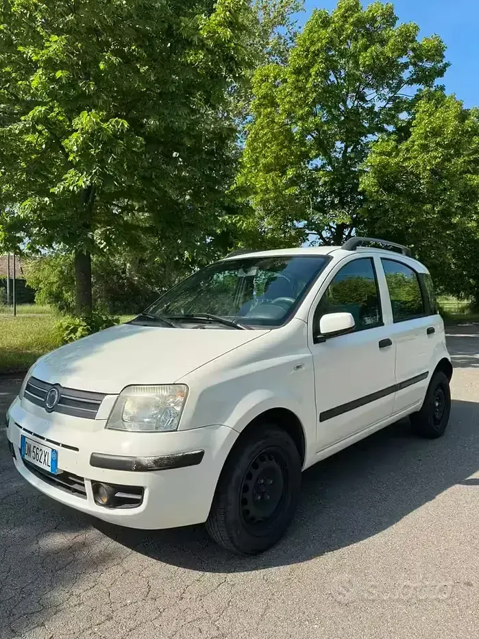 Usata Fiat Panda Dynamic 60 CV (44 kW) 2008 Bianco Utilitaria