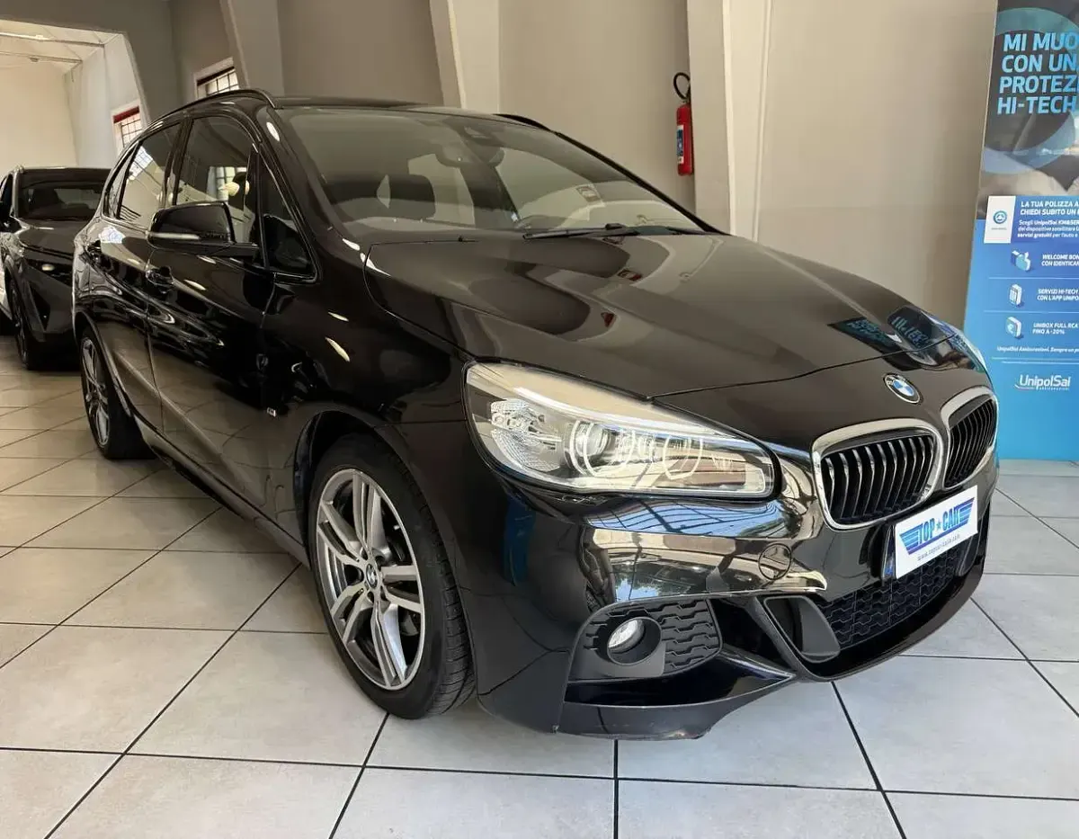 Usata BMW 220 Active Tourer M Sport 190 CV (139 kW) 2014 Nero met. Monovolume