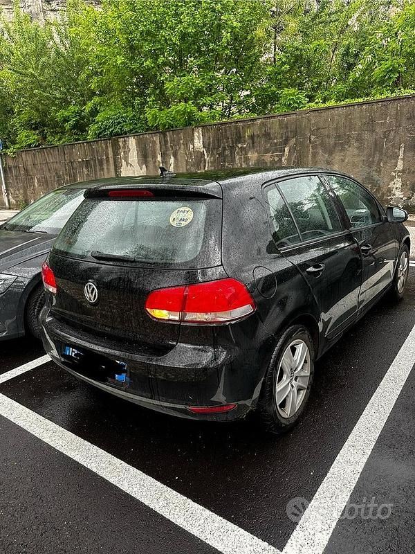 Usata VW Golf VI 2010 Nero Utilitaria