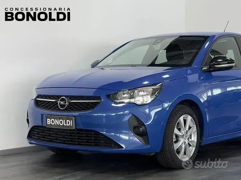 Usata Opel Corsa Elegance 75 CV (55 kW) 2021 Blu Utilitaria
