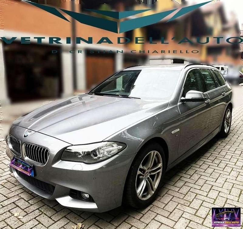 Grigio chiaro Usata 2015 BMW 520 M Sport Station wagon | 15.000 € (Buon prezzo) - Immagine 1/4