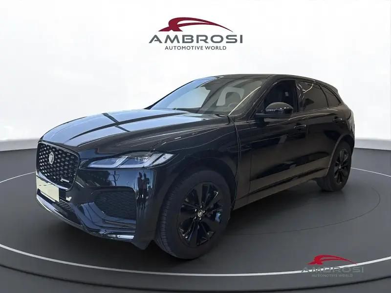 Santorini black Usata 2024 Jaguar F-Pace R-Dynamic SUV | 58.900 € (Buon prezzo) - Immagine 1/4