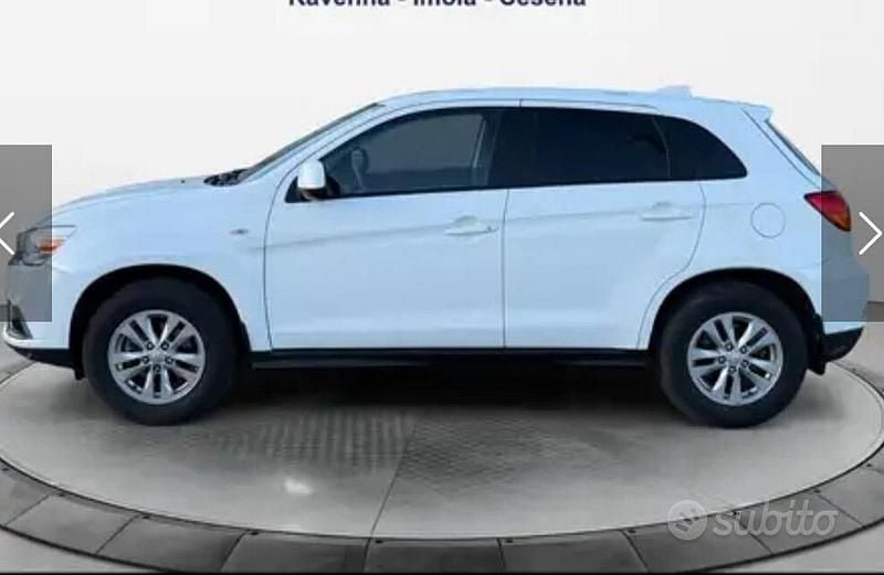 Usata Mitsubishi ASX Invite 116 CV (85 kW) 2014 Bianco SUV