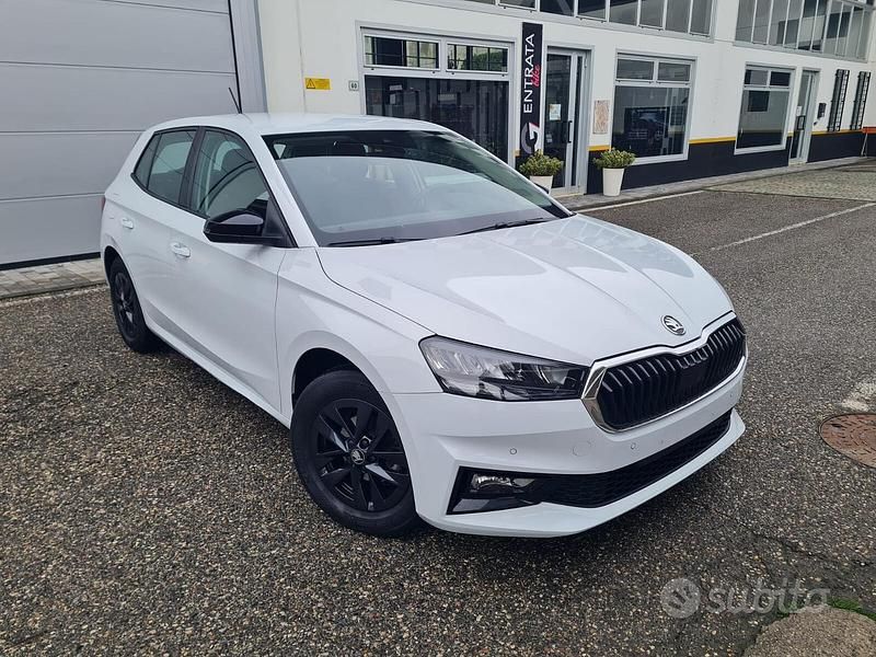 Usata Skoda Fabia Selection 95 CV (69 kW) 2025 Bianco Berlina