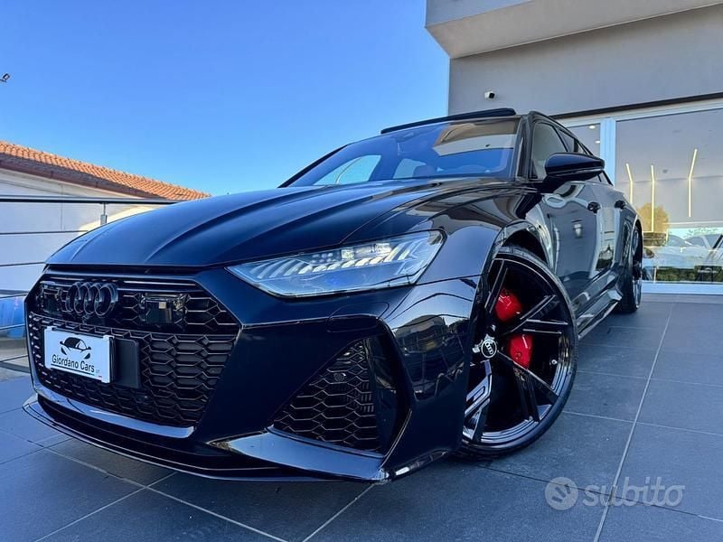 Nero Usata 2023 Audi RS6 Sport Station wagon | 111.000 € (Super prezzo) - Immagine 1/4