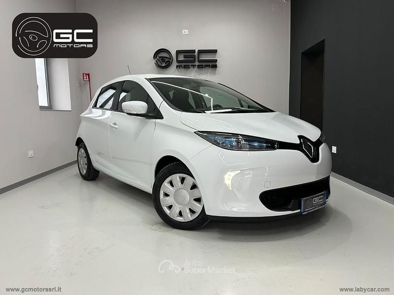 Usata Renault Zoe Life 67 kW (92 CV) 2018 Bianco Utilitaria