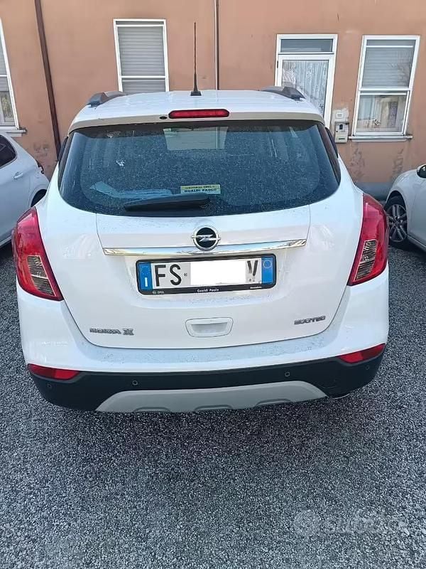 Usata Opel Mokka X 136 CV (100 kW) 2019 Bianco SUV