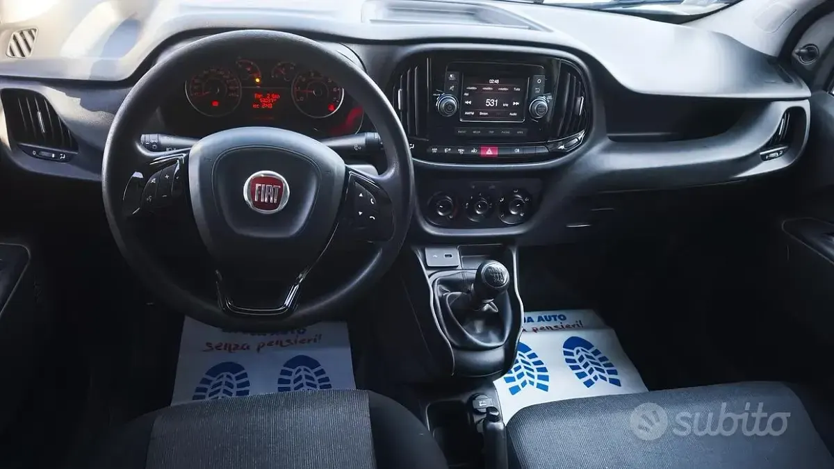 Usata Fiat Doblò 105 CV (77 kW) 2018 Nero Monovolume