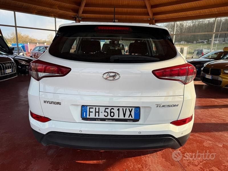 Usata Hyundai Tucson 116 CV (85 kW) 2017 Bianco SUV