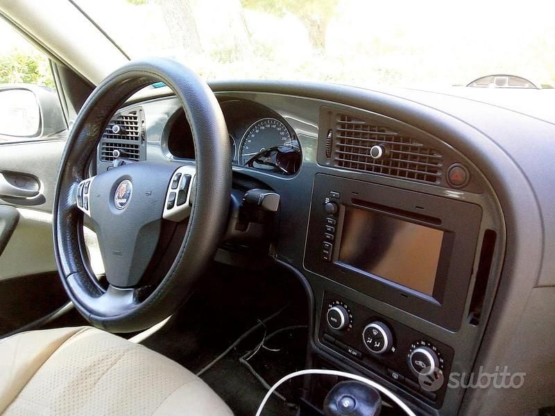 Usata Saab 9-5 125 CV (91 kW) 2006 Nero Berlina