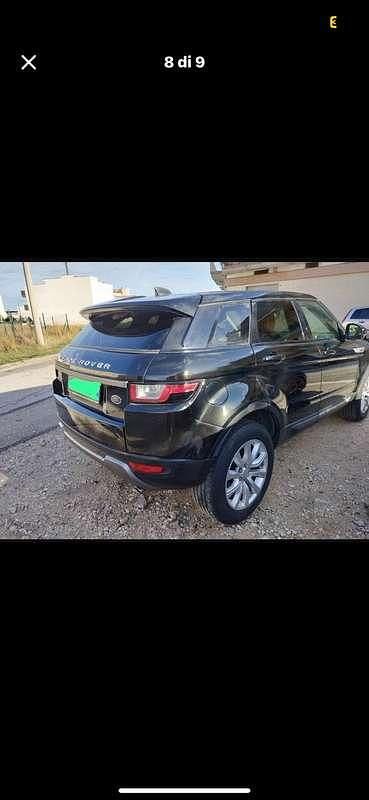 Usata Land Rover Range Rover evoque Pure 150 CV (110 kW) 2017 Nero SUV