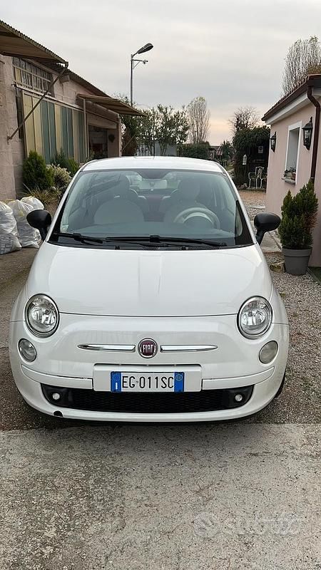 Usata Fiat 500 2011 Bianco Utilitaria