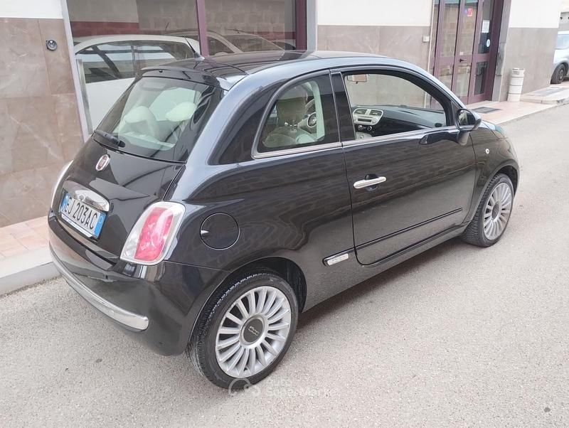 Usata Fiat 500 Lounge 95 CV (69 kW) 2012 Nero Berlina