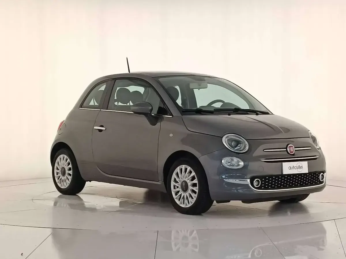 Usata Fiat 500 Lounge 69 CV (50 kW) 2016 Grigio pompei Berlina