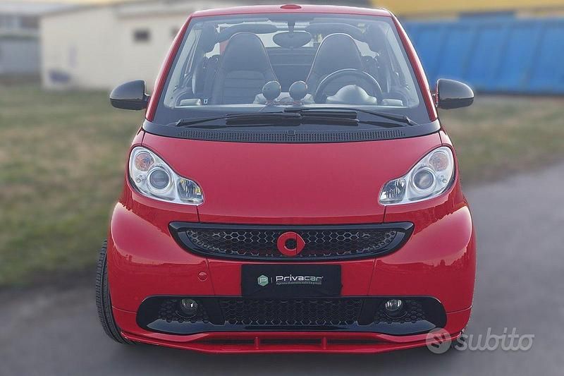 Usata Smart ForTwo Cabrio Passion 71 CV (52 kW) 2008 Rosso Cabrio