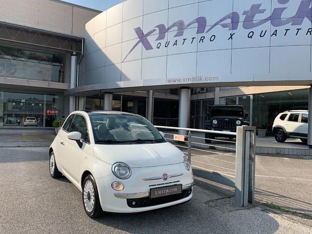 Usata Fiat 500 Lounge 95 CV (69 kW) 2014 Bianco pastello Utilitaria