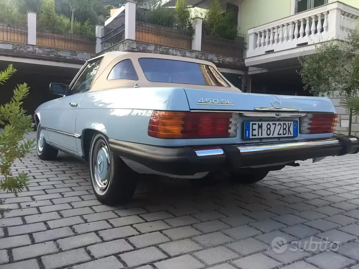 Usata Mercedes SL450 1970 Bluazzurro Cabrio