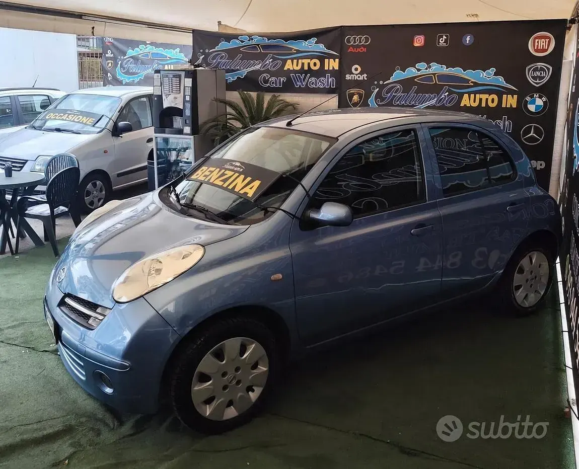 Gebraucht Nissan Micra Acenta 80 PS (58 kW) 2007 Blau Limousine