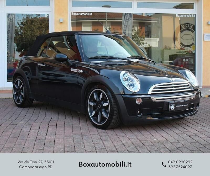 Nero Usata 2008 Mini Cooper S Cabriolet Cabrio | 12.900 € - Immagine 1/4