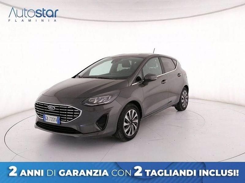 Usata Ford Fiesta Titanium 125 CV (91 kW) 2022 Grigio Utilitaria