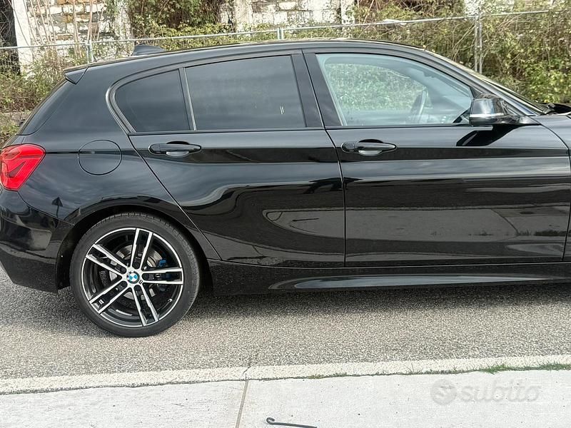 Usata BMW 116 M Sport 116 CV (85 kW) 2018 Nero Utilitaria