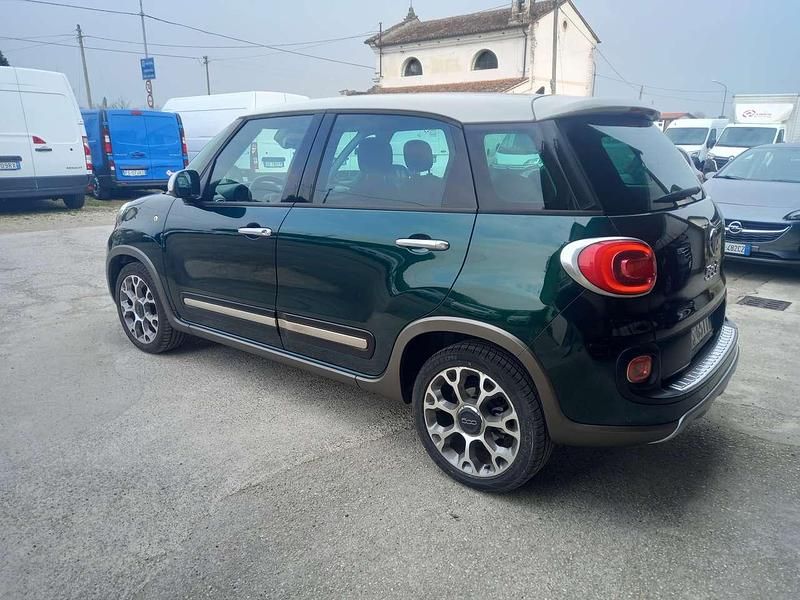 Usata Fiat 500L Living 105 CV (77 kW) 2013 Verde Monovolume