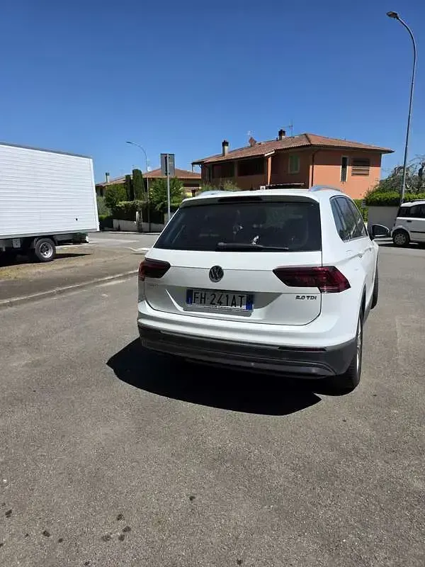 Usata VW Tiguan Executive 150 CV (110 kW) 2017 Bianco SUV