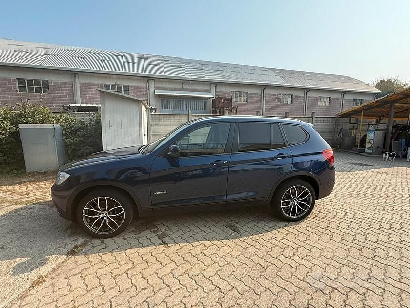 Usata BMW X3 184 CV (135 kW) 2013 Blu/azzurro SUV