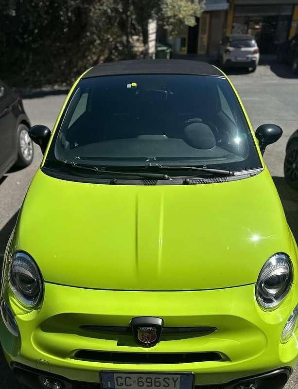 Usata Abarth 595 Competizione 179 CV (131 kW) 2021 Verde Cabrio