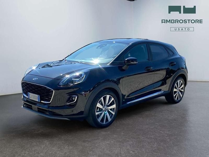 Agate black Usata 2022 Ford Puma Titanium X SUV | 17.900 € (Buon prezzo) - Immagine 1/4