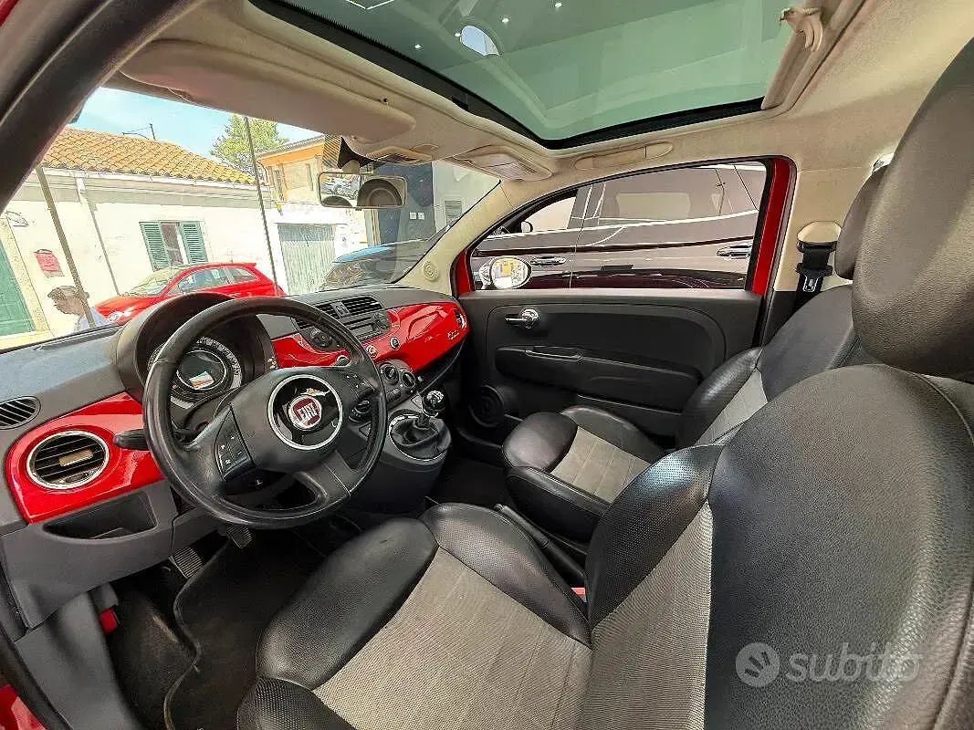 Usata Fiat 500 Lounge 69 CV (50 kW) 2012 Berlina