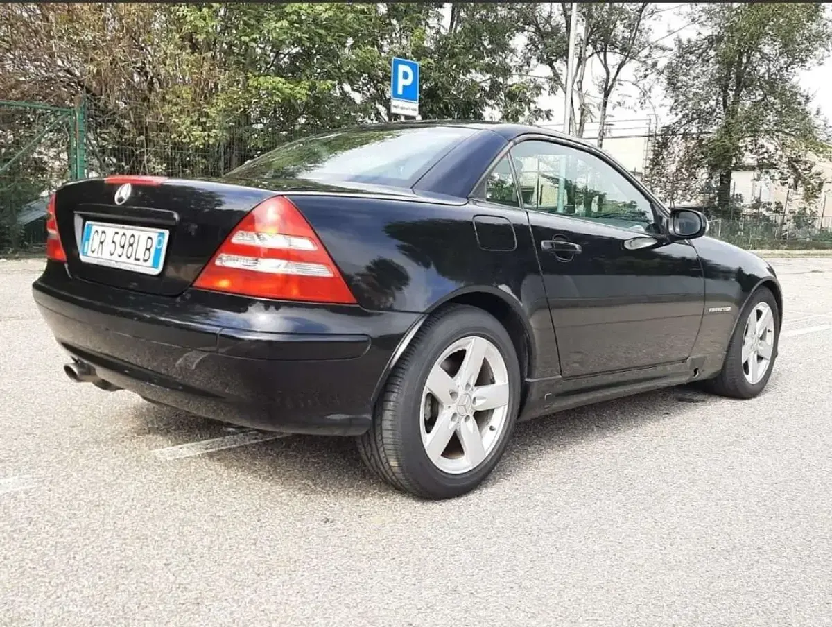 Usata Mercedes SLK200 Edition 163 CV (119 kW) 2004 Nero Cabrio