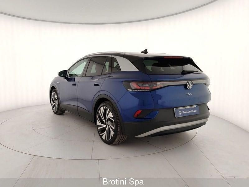 Usata VW ID.4 Pro Performance 150 kW (204 CV) 2021 Blu SUV