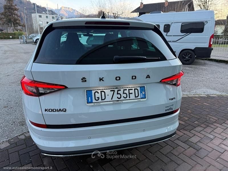 Second-hand Skoda Kodiaq SportLine 150 CP (110 kW) 2021 Alb SUV