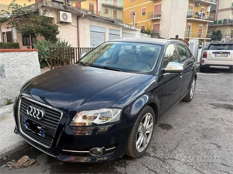 Usata Audi A3 170 CV (125 kW) 2009 Blu Berlina