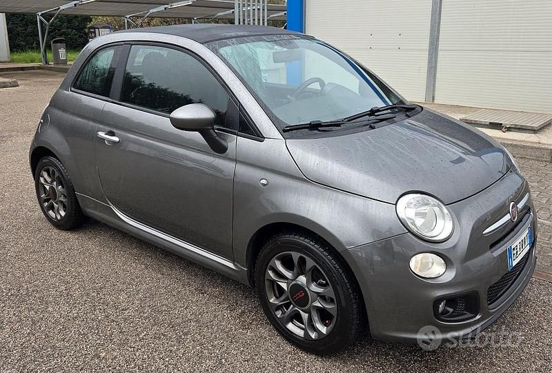 Usata Fiat 500C Sport 2015 Grigio Cabrio