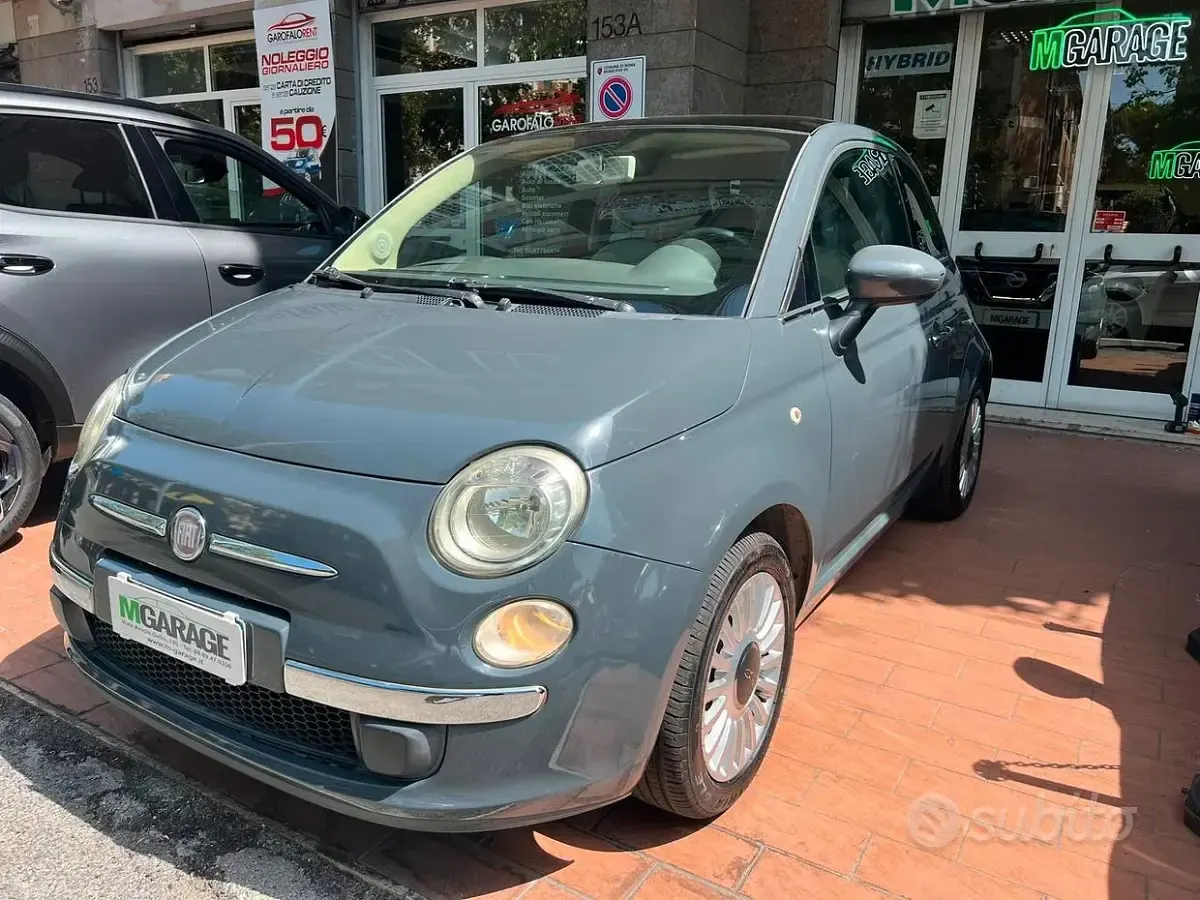 Usata Fiat 500 Lounge 69 CV (50 kW) 2011 Grigio Berlina