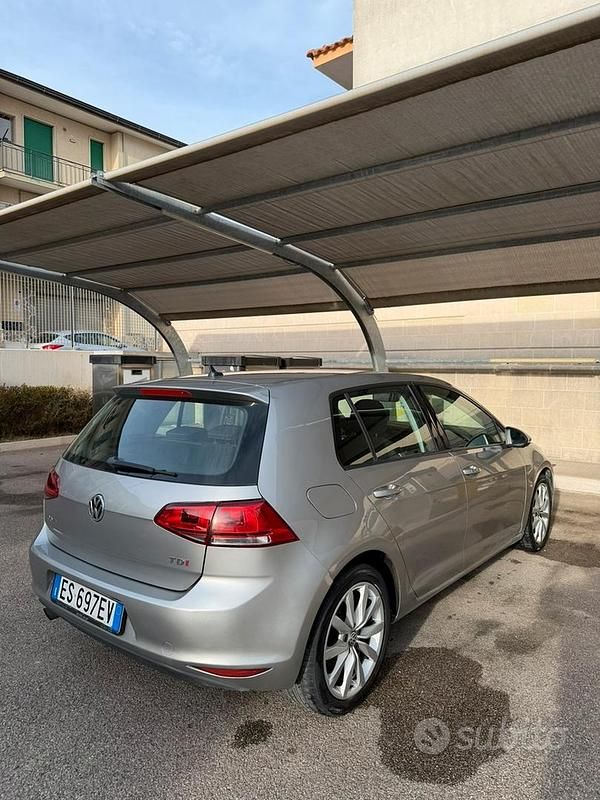 Usata VW Golf VII 2013 Grigio Utilitaria