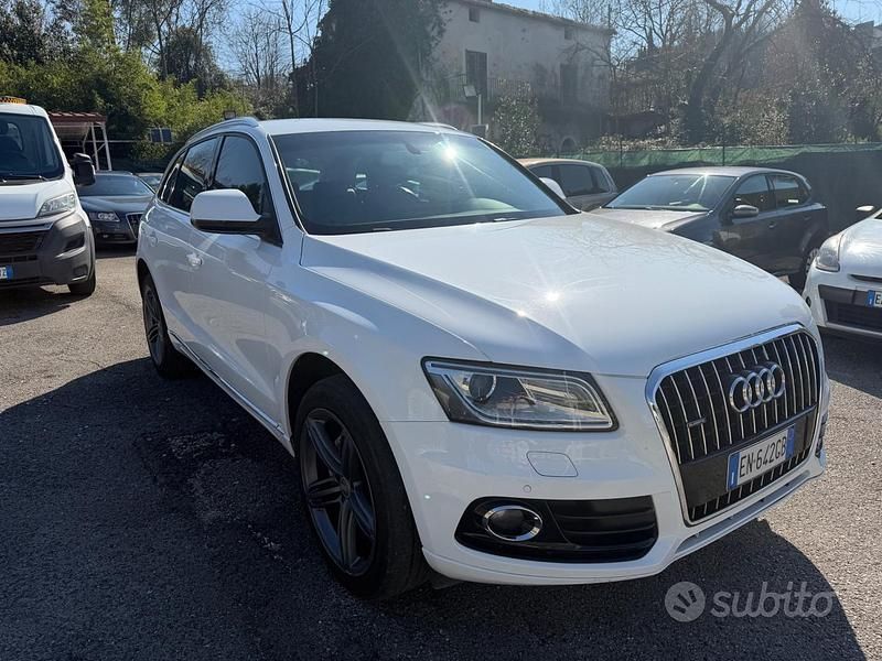 Usata Audi Q5 Advanced 177 CV (130 kW) 2012 Bianco SUV