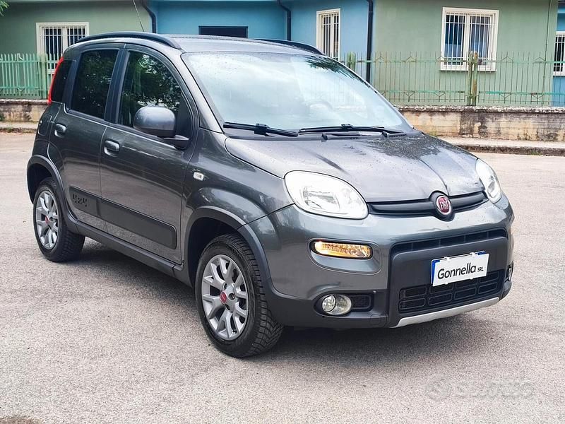 Usata Fiat Panda 4x4 S 95 CV (69 kW) 2018 Grigio Utilitaria