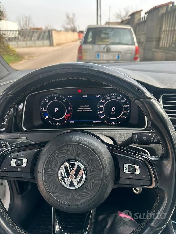 Usata VW Golf VII GTD 2014 Bianco Berlina