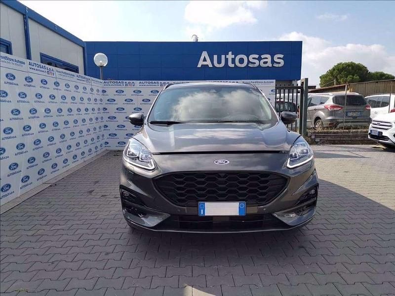 Grigio metallizzato Usata 2020 Ford Kuga ST-Line X SUV | 21.490 € (Buon prezzo) - Immagine 1/4