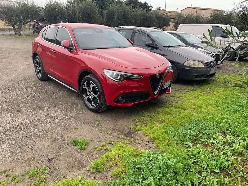 Usata Alfa Romeo Stelvio Ti 210 CV (154 kW) 2020 Rosso SUV