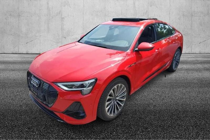 Usata Audi e-tron S-Line 300 kW (408 CV) 2021 Rosso SUV